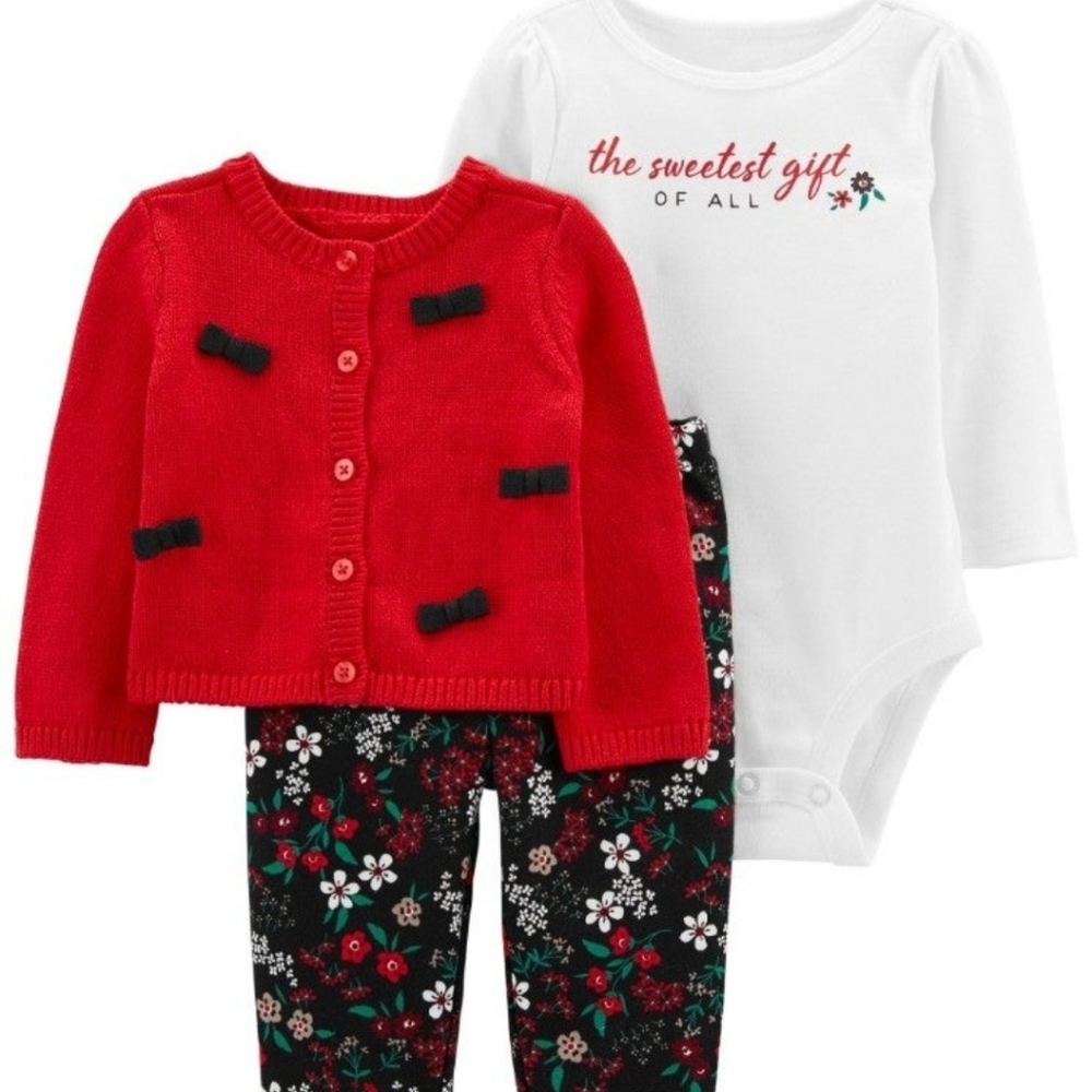 Carter's 3 piece holiday outfit